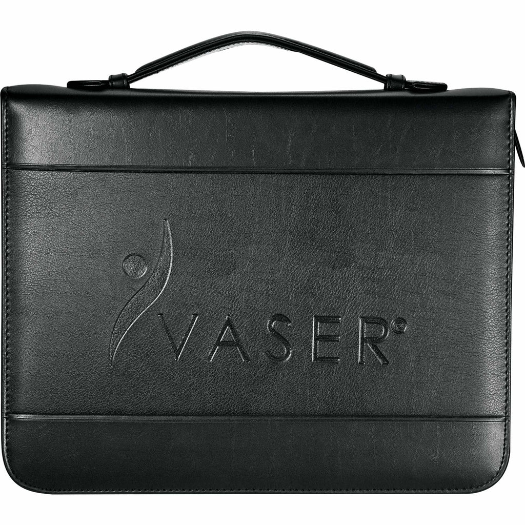 Windsor Presentation Portfolio with Ring Binder - Black - Front