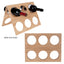 Wine Rack in Bamboo - Bamboo Wine Rack