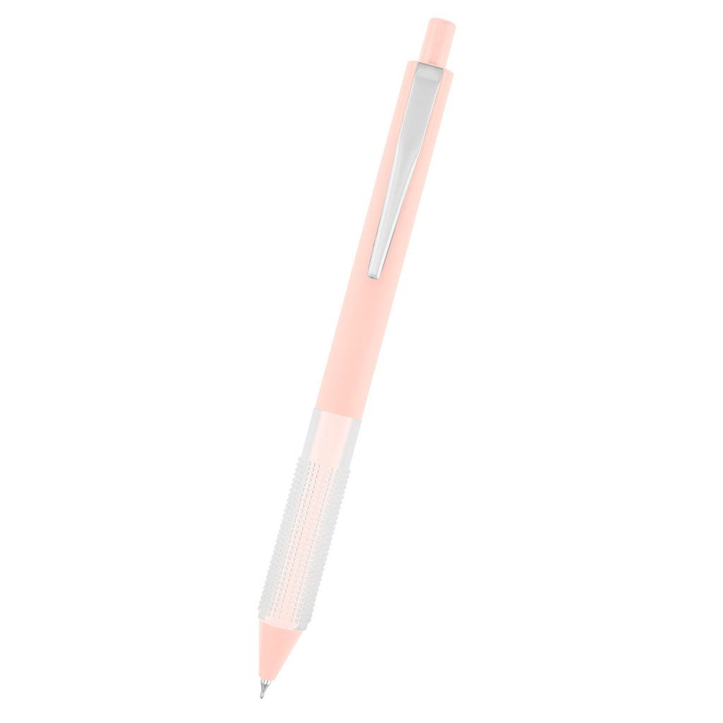 Winsley Gel Pen in Recycled ABS - Light Pink - Front