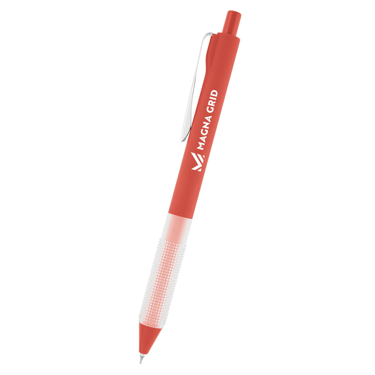 Winsley Gel Pen in Recycled ABS - Red - Silk Screen