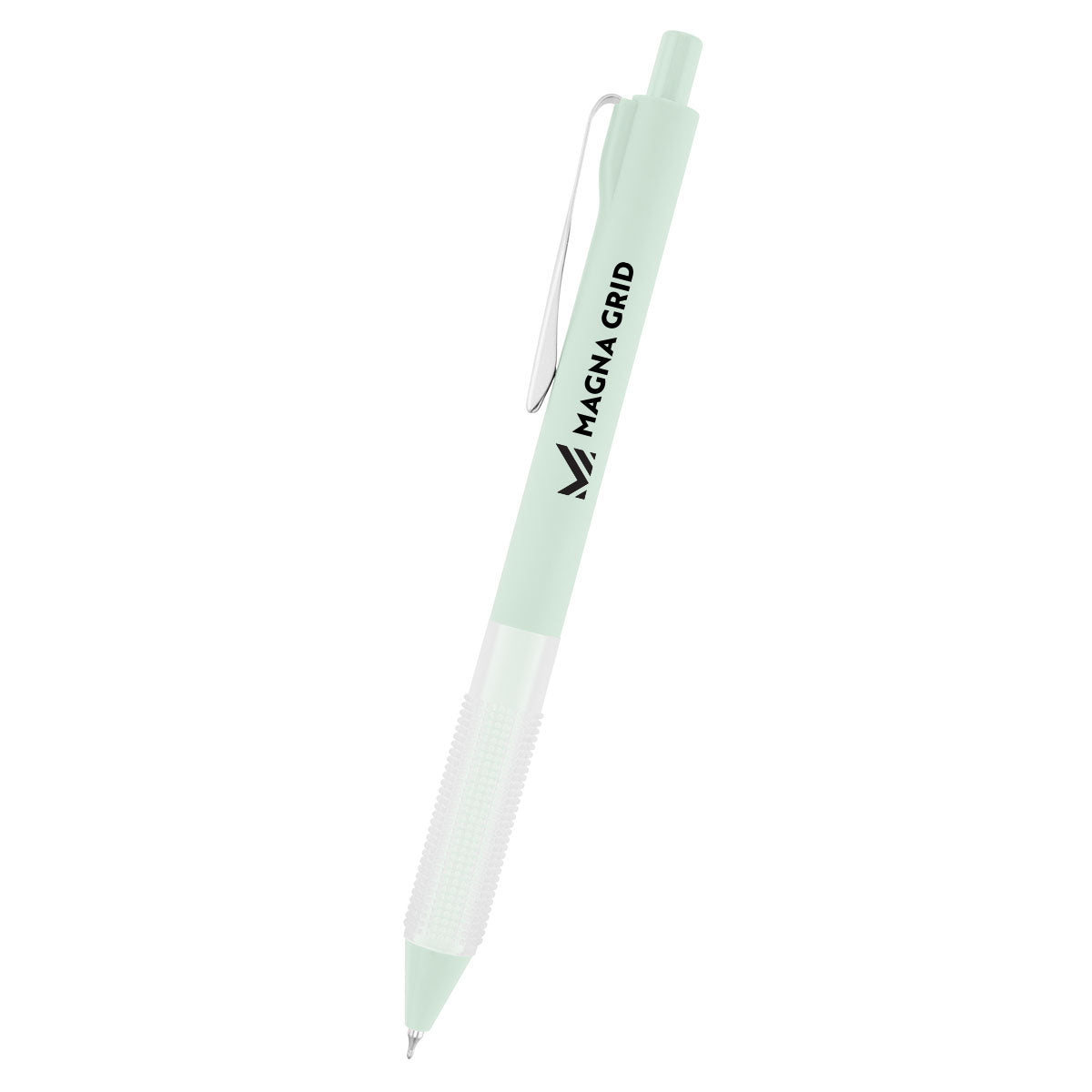 Winsley Gel Pen in Recycled ABS - Sage - Silk Screen
