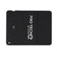 Wireless Charging Mouse Pad in Recycled PET, 10W - Black - Silk Screen