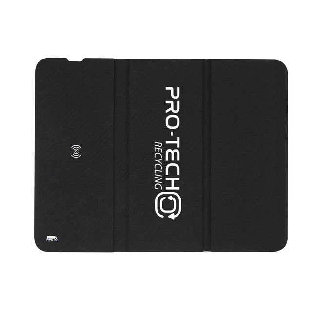 Wireless Charging Mouse Pad in Recycled PET, 10W