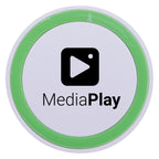 Wireless Charging Pad for Phones - Lime Green - Silk Screen