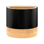 Wireless Speaker in Recycled Aluminum - Black - Back