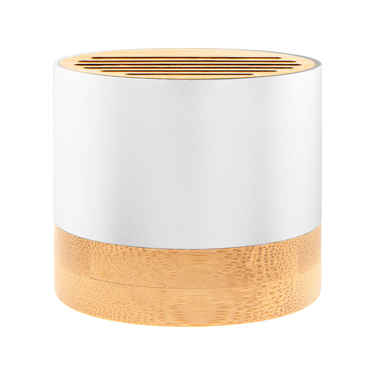 Wireless Speaker in Recycled Aluminum - Silver - Back
