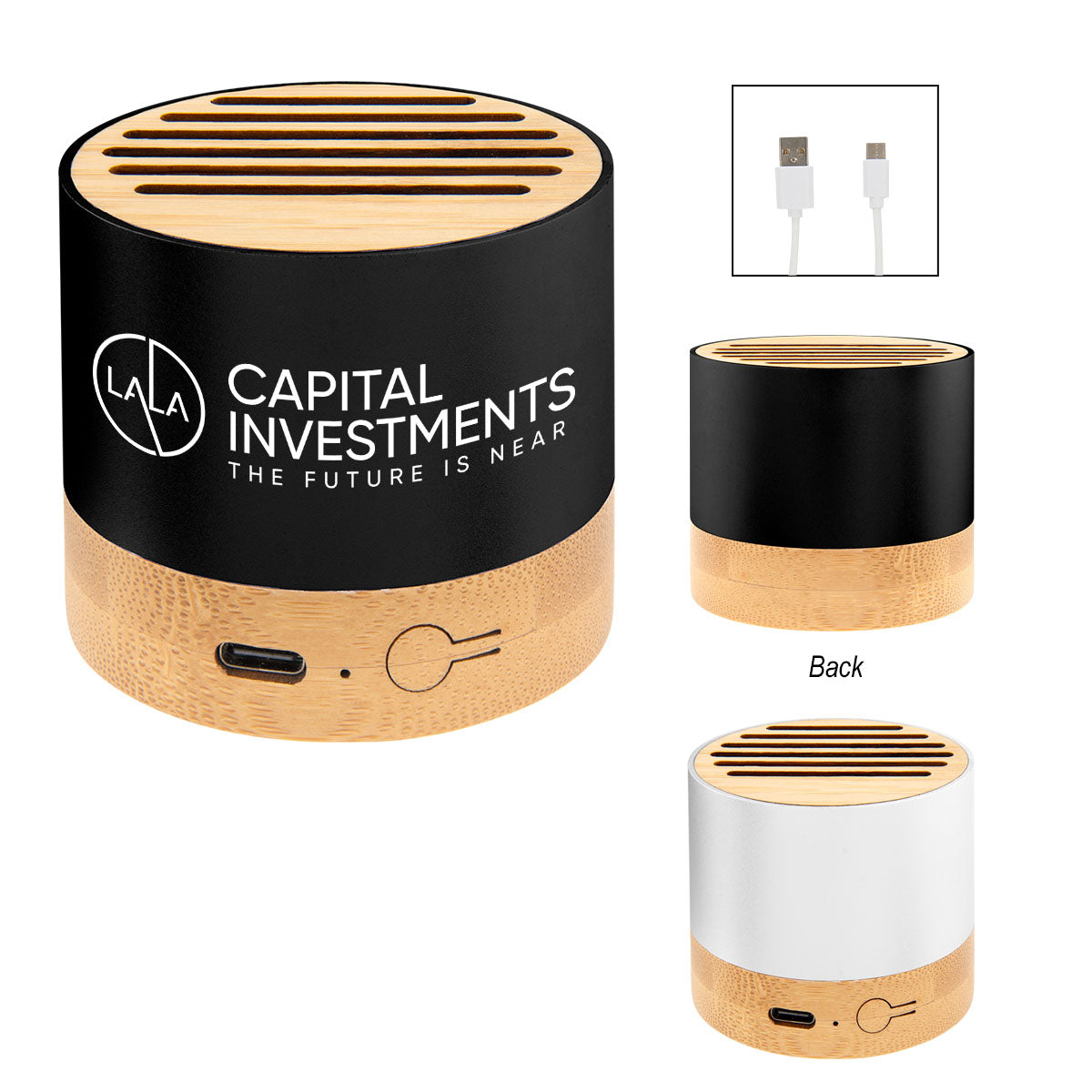 Wireless Speaker in Recycled Aluminum