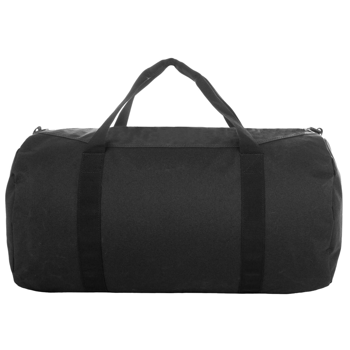 Wolverine Center Zip Canvas Duffel Bag, 22 Inches Embroidery - Black - Back