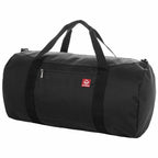Wolverine Center Zip Canvas Duffel Bag, 22 Inches Transfer - Black - Left Angle