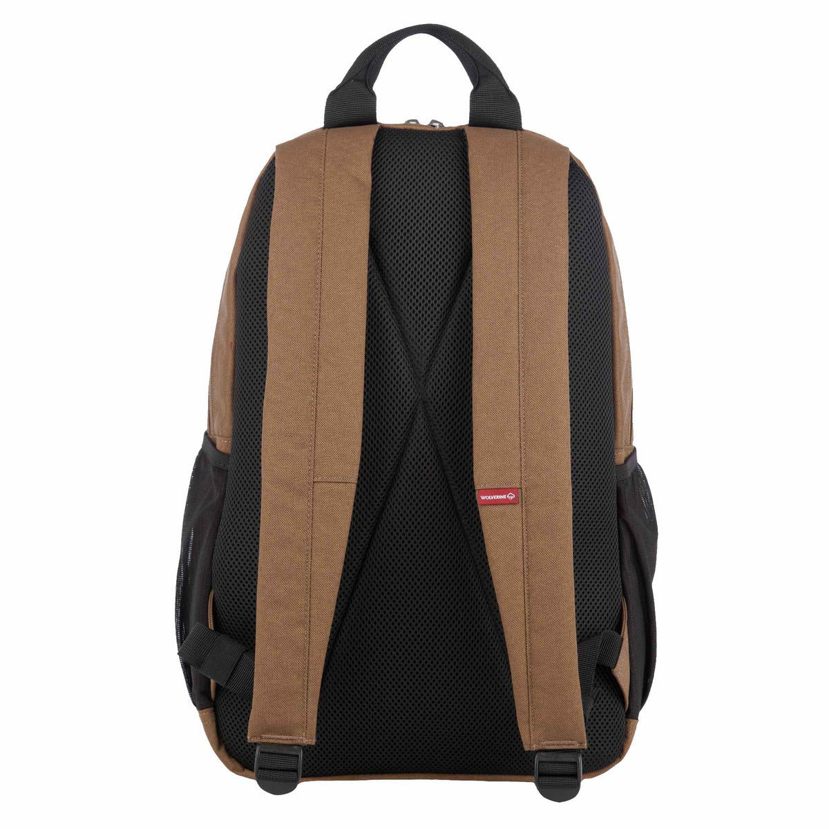 Wolverine Laptop Backpack, 23L Embroidery - Chestnut - Back