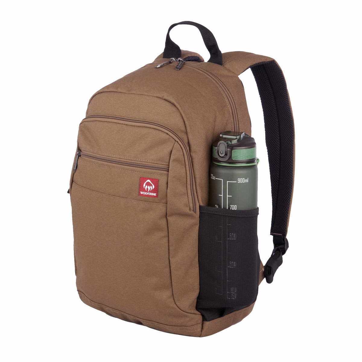 Wolverine Laptop Backpack, 23L Transfer - Chestnut - Left Angle