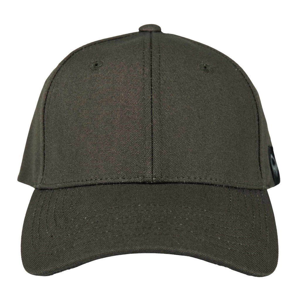 Wolverine Six Panel Cap, Grey Claw Label Transfer - Black Olive - Front