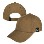 Wolverine Six Panel Cap, Grey Claw Label Transfer - Chestnut - Right Angle