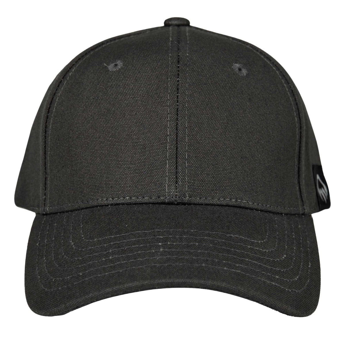 Wolverine Six Panel Cap, Grey Claw Label Transfer - Onyx - Front
