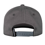 Wolverine Six Panel Cap with Pencil Sleeve Transfer - Dark Grey - Back