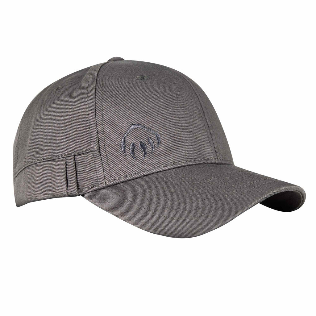Wolverine Six Panel Cap with Pencil Sleeve Transfer - Dark Grey - Left Angle 2