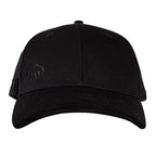 Wolverine Six Panel Cap with Pencil Sleeve Transfer - True Black - Front