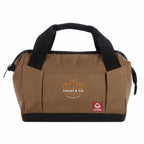 Wolverine Tool Bag with 14 Pockets, 13 Inch Embroidery - Chestnut - Front