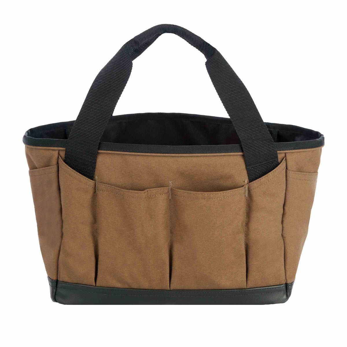Wolverine Tool Tote with 17 Pockets, 13 Inch Embroidery - Chestnut - Back