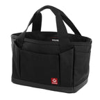 Wolverine Tool Tote with 17 Pockets, 13 Inch Transfer - Black - Left Angle 2