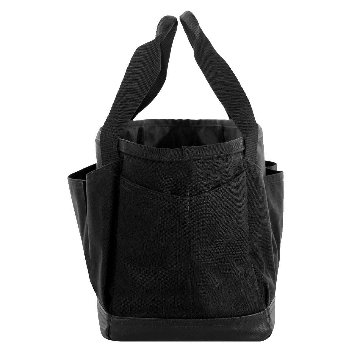 Wolverine Tool Tote with 17 Pockets, 13 Inch Transfer - Black - Side