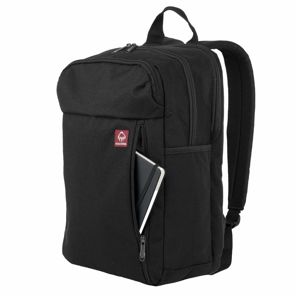 Wolverine Transit Backpack, 30L Transfer - Black - Left Angle 3
