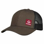 Wolverine Trucker Cap, Red Label Transfer - Black Olive - Right Angle 2