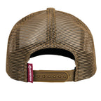 Wolverine Trucker Cap, Red Label Transfer - Chestnut - Back