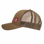 Wolverine Trucker Cap, Red Label Transfer - Chestnut - Left Side