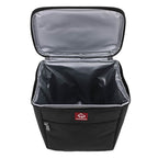Wolverine Vertical Canvas Cooler for 12 Cans Transfer - Black - Top