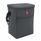 Wolverine Vertical Canvas Cooler for 12 Cans Transfer - Gray - Right Angle 2