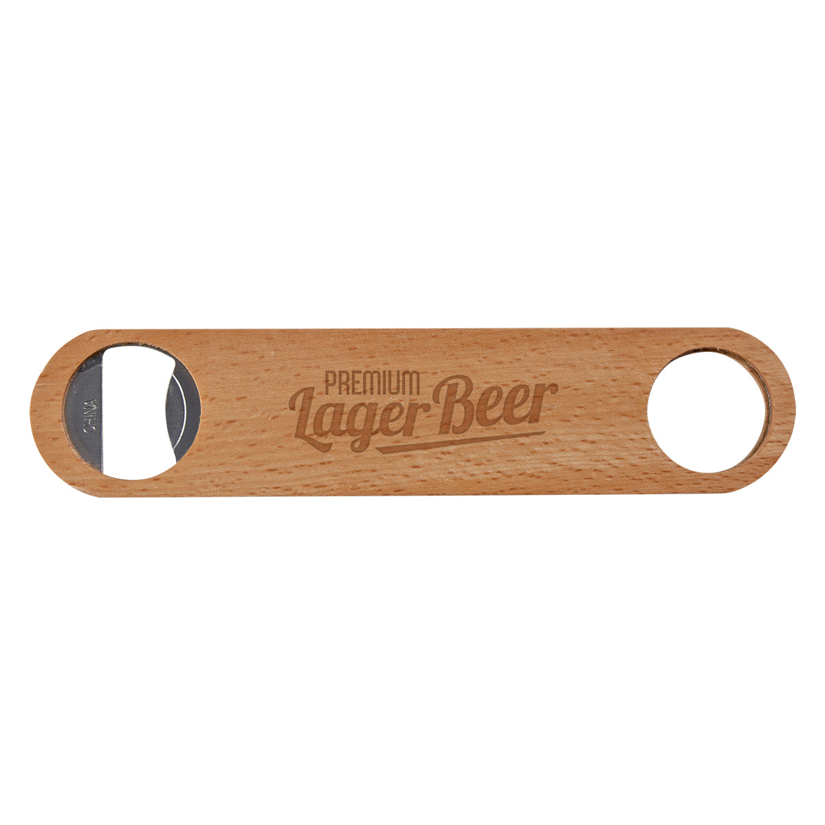 Wooden Bottle Opener, Large - Wood - Laser Engraving