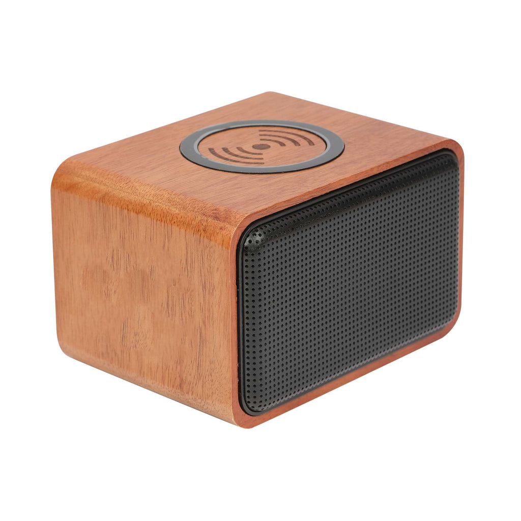 Wooden Speaker with Wireless Charging Top - Wood - Photo 10