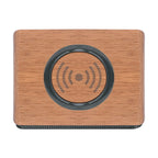 Wooden Speaker with Wireless Charging Top - Wood - Top