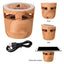 Woodgrain Wireless Charging Pad and Speaker - Woodgrain Wireless Charging Pad And Speaker 2.0