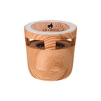 Woodgrain Wireless Charging Pad and Speaker - Woodtone - Pad Print