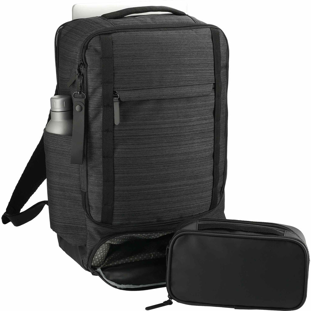 Work Anywhere Laptop Backpack with Organizer Pouch, 15 Inch Transfer - Charcoal - Right Angle 4
