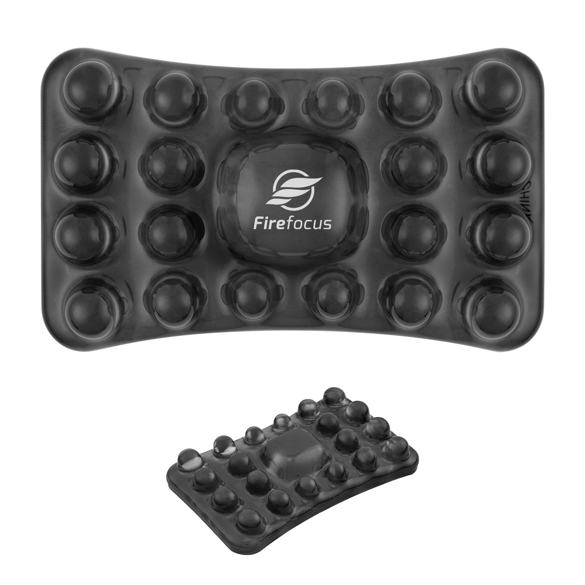 Wrist Rest, Ergonomic - Black - Pad Print