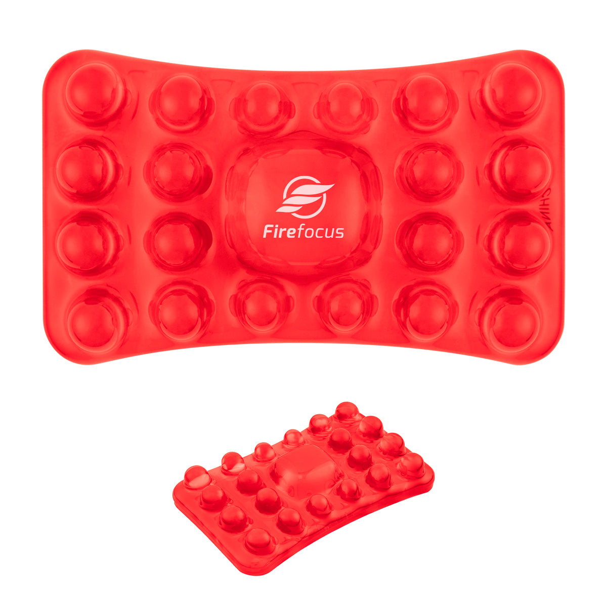 Wrist Rest, Ergonomic - Red - Pad Print