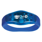 Wristband with a Safety Light - Blue - Pad Print