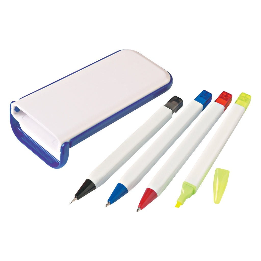 Writing Set, Four-Way Full Color - Open_Blank