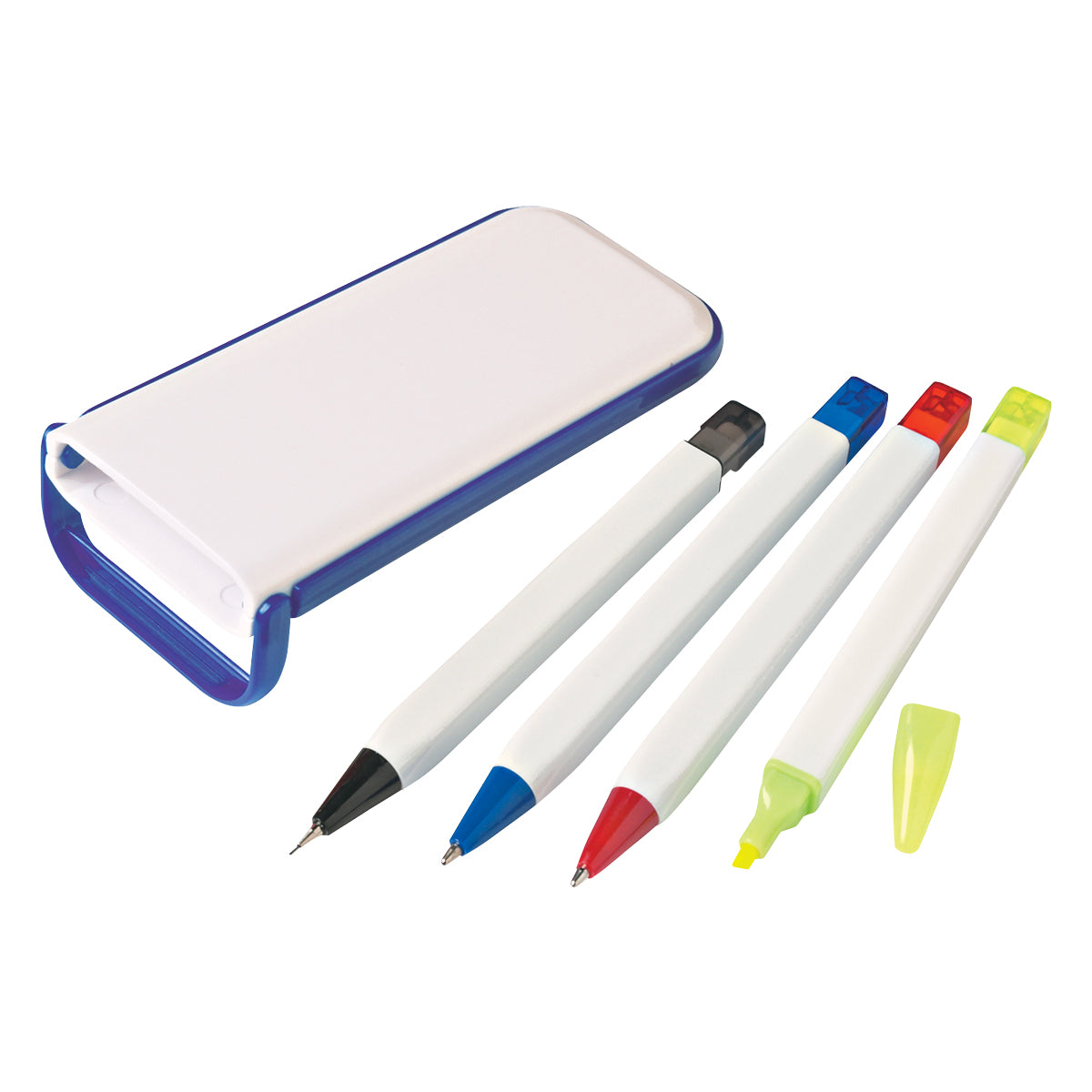 Writing Set, Four-Way Full Color - Open_Blank