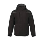 Yamaska 3-in-1 Waterproof Softshell Jacket for Men Laser Engraving - Black/Black - Front Flat 2