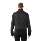 Yamaska 3-in-1 Waterproof Softshell Jacket for Men Transfer - Black/Black - Back On Model