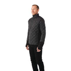 Yamaska 3-in-1 Waterproof Softshell Jacket for Men Transfer - Black/Black - On Model