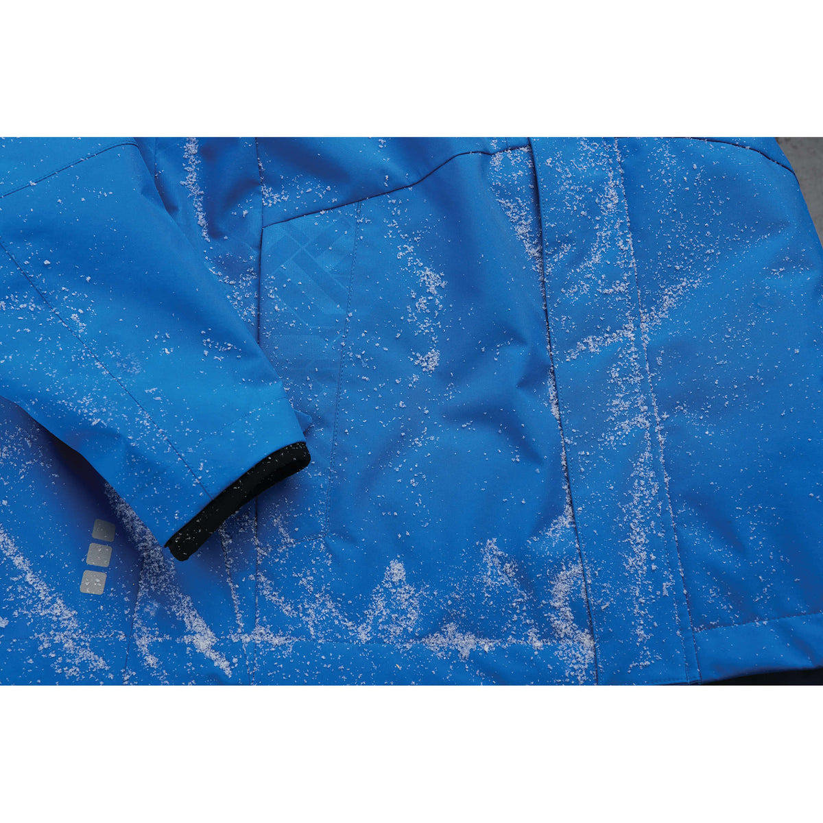 Yamaska 3-in-1 Waterproof Softshell Jacket for Men Transfer - Olympic Blue/Black - Flat