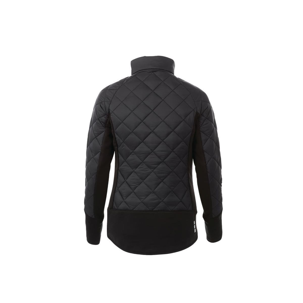 Yamaska 3-in-1 Waterproof Softshell Jacket for Women Transfer - Black/Black - Back Flat