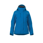 Yamaska 3-in-1 Waterproof Softshell Jacket for Women Transfer - Olympic Blue/Black - Front Flat