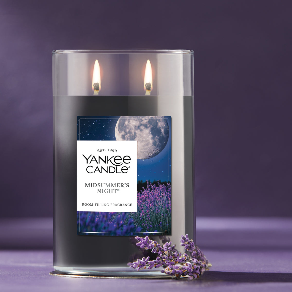 Yankee Candle Large Tumbler Candle with Lid - Midsummer's Night - View 3