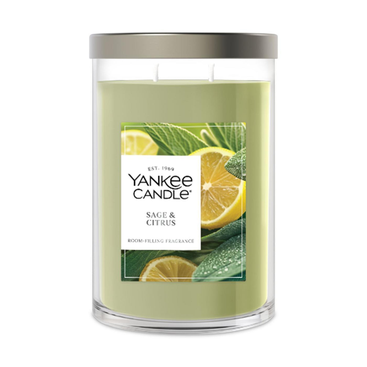 Yankee Candle Large Tumbler Candle with Lid - Sage and Citrus - View 2
